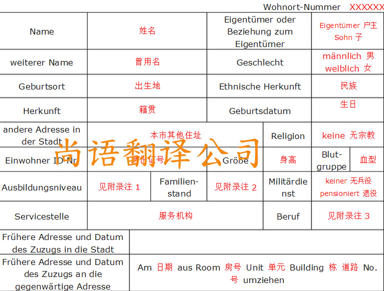 戶口本翻譯公司收費標準是什么？